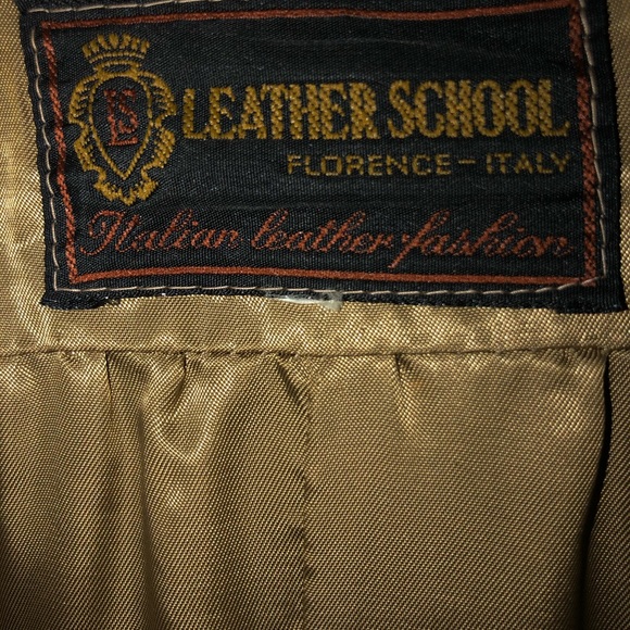 Italian Leather Coat - XL - Excellent condition! - Picture 3 of 8